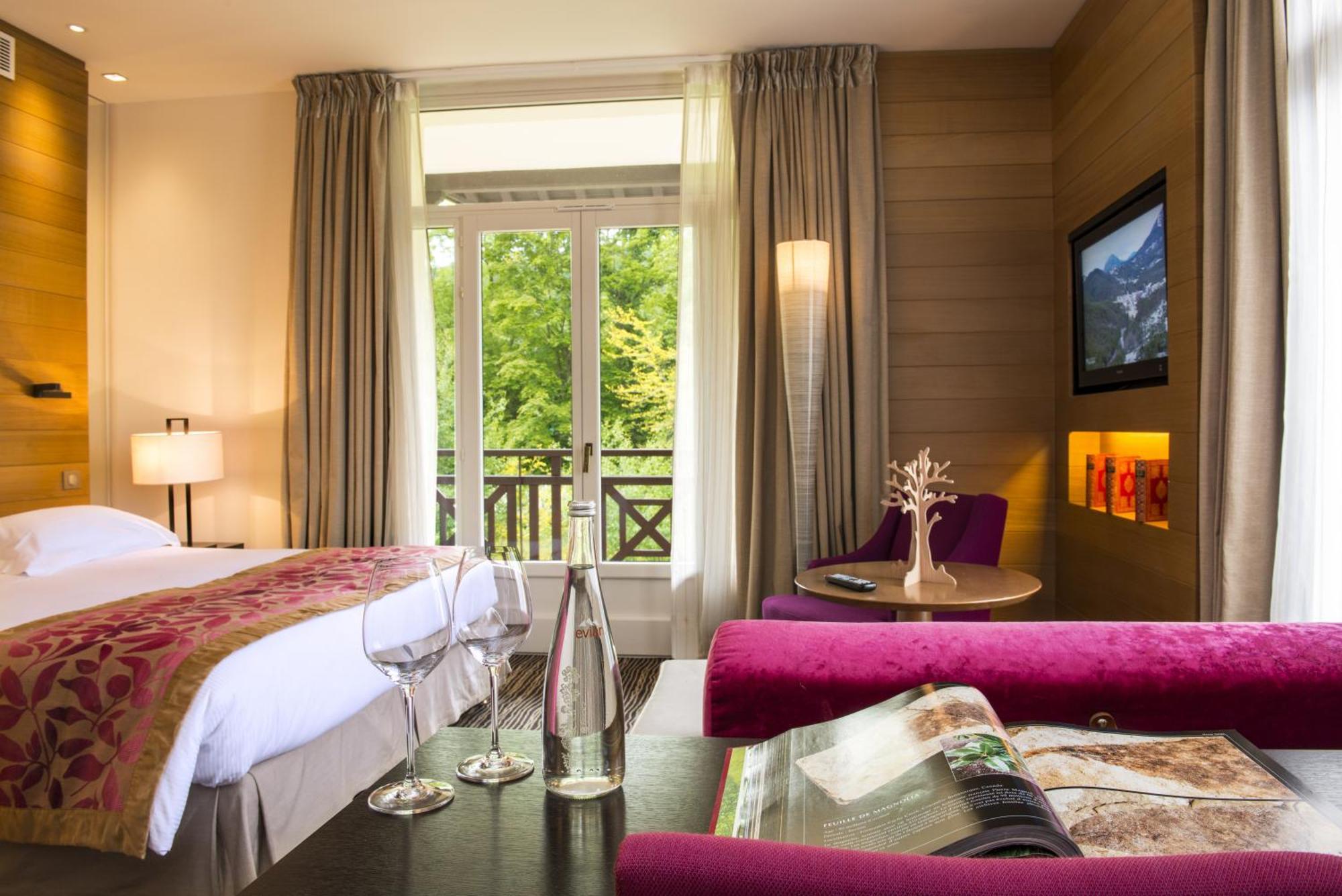 אוויאן-לה-באן Hotel Ermitage חדר תמונה